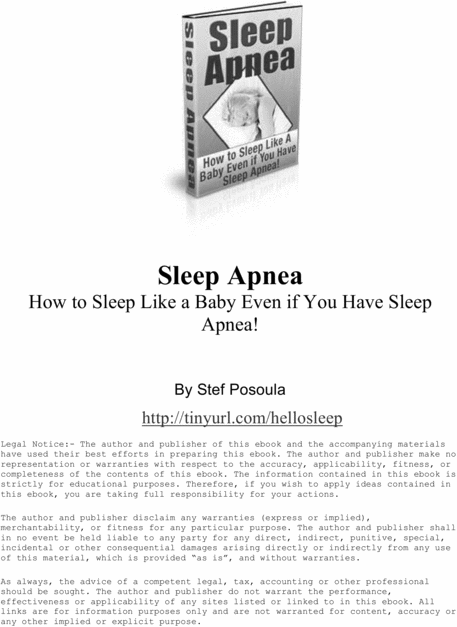 Product picture Sleep Apnea
